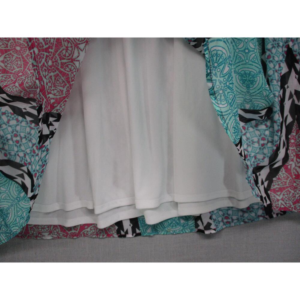 Lane Bryant Multicolor Patchwork Boho Trendy Alin… - image 5